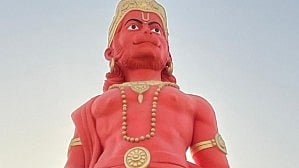108-ft tall Hanuman statue to be installed in Prayagraj