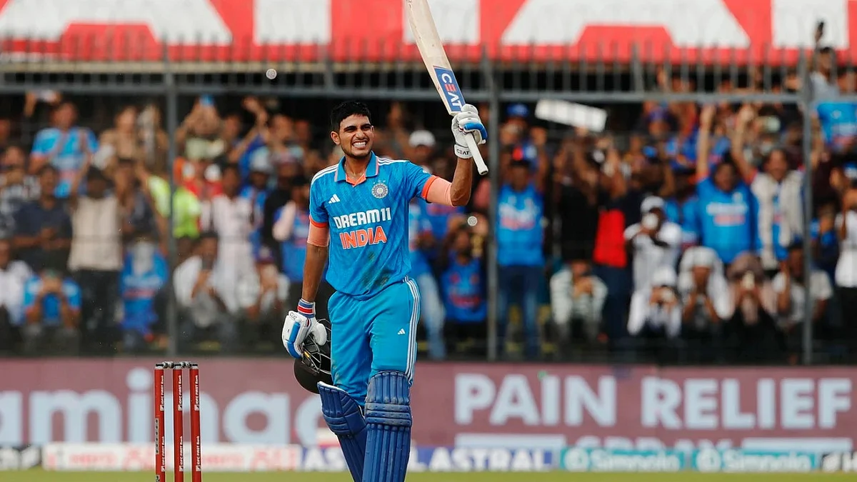 Cricketer Shubman Gill (photo: BCCI)