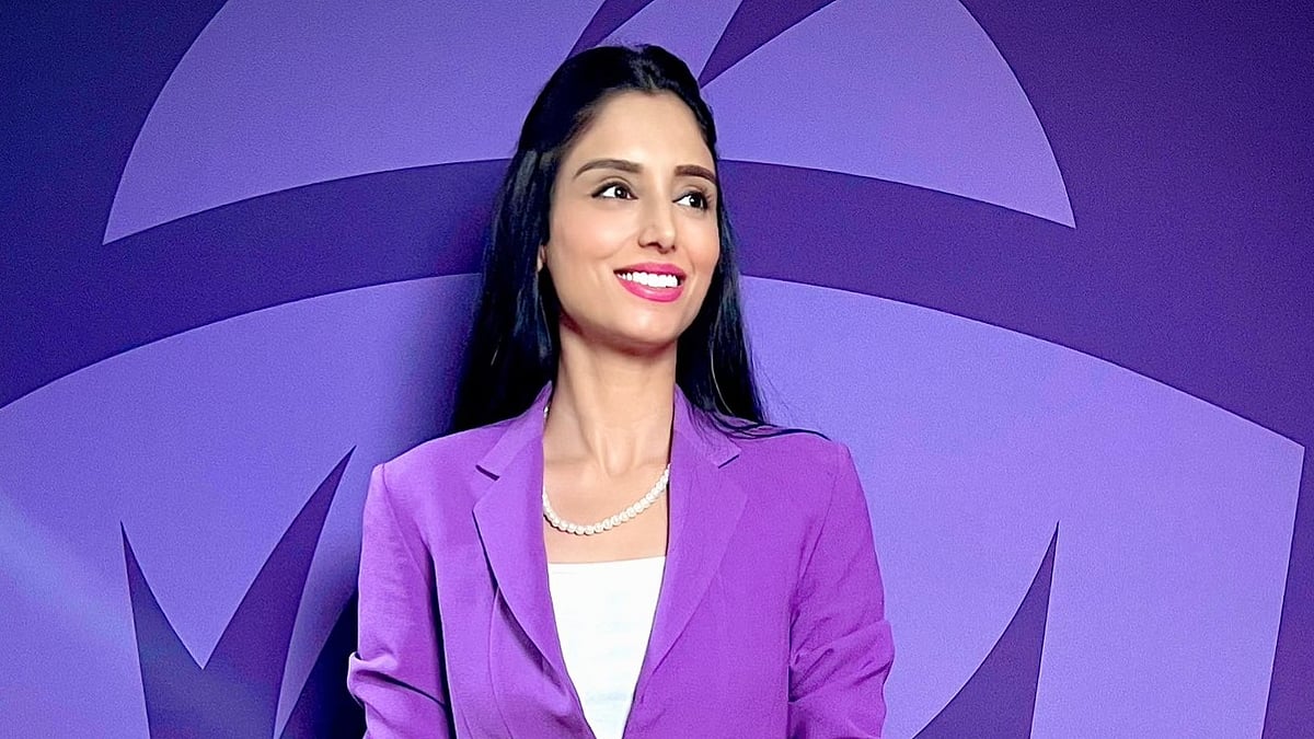Zainab Abbas, a Pakistani member of the ICC media team Zainab Abbas leaves India (photo: X/Zainab Abbas)