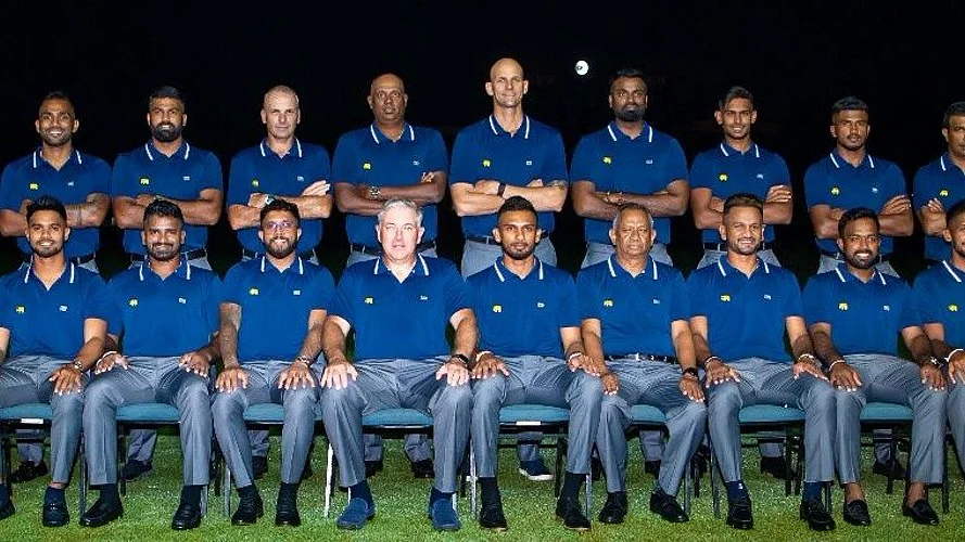 World Cup squad (Courtesy: X/Sri Lanka Cricket)