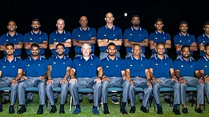 World Cup squad (Courtesy: X/Sri Lanka Cricket)
