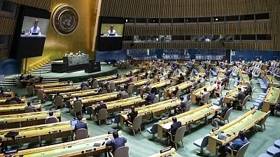 Russia polled only 83 votes, the lowest of any country, and lost to Bulgaria which received 160 votes and Albania which got 123 for the two vacancies in the East European Group. (photo: IANS)