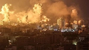 The situation in Gaza is escalating as Israeli forces advance into the territory with calls for a ceasefire growing due to the deteriorating humanitarian conditions (photo: IANS)