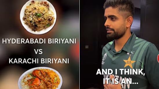 Small social media story on Pakistan team & biryani. (Photo courtesy: ICC/ Instagram)