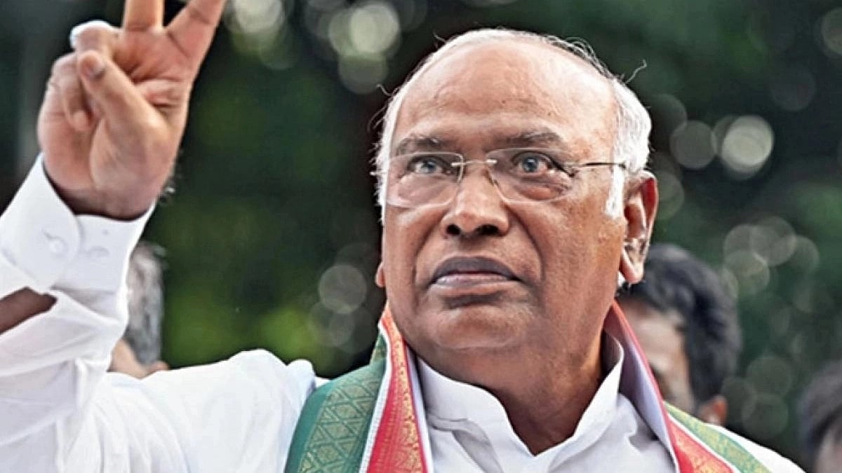Congress president Mallikarjun Kharge (National Herald archives)