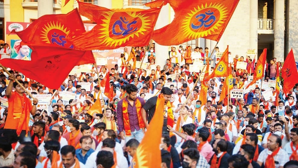 In the first six months of 2023, there were 255 recorded instances of hate speech gatherings or rallies targeting Muslims across 17 states in India (photo: Getty Images)