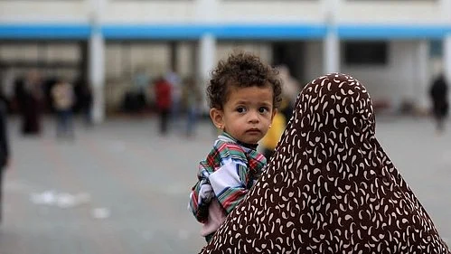 The Gaza crisis has resulted in approximately 24,620 Palestinian deaths, with 16,000 being women or children. (photo: IANS)