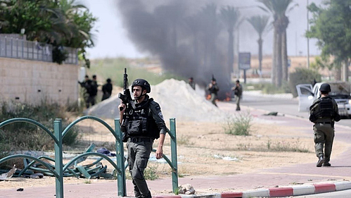 The Israeli military has attacked more than 1,000 targets in Gaza since Hamas launched the unprecedented attacks on 7 October (photo: IANS)
