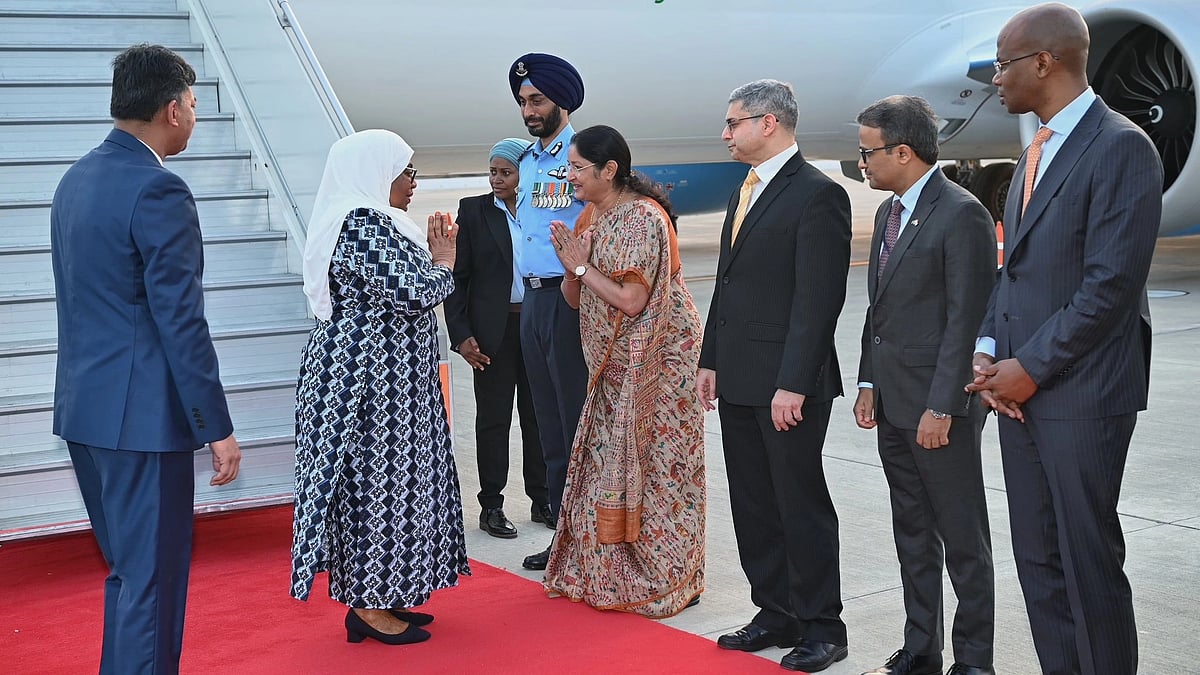 Tanzanian president Hassan begins 4-day India visit