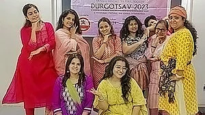 Members of diverse communities unite for Durga Puja near Nuh, send message of communal harmony