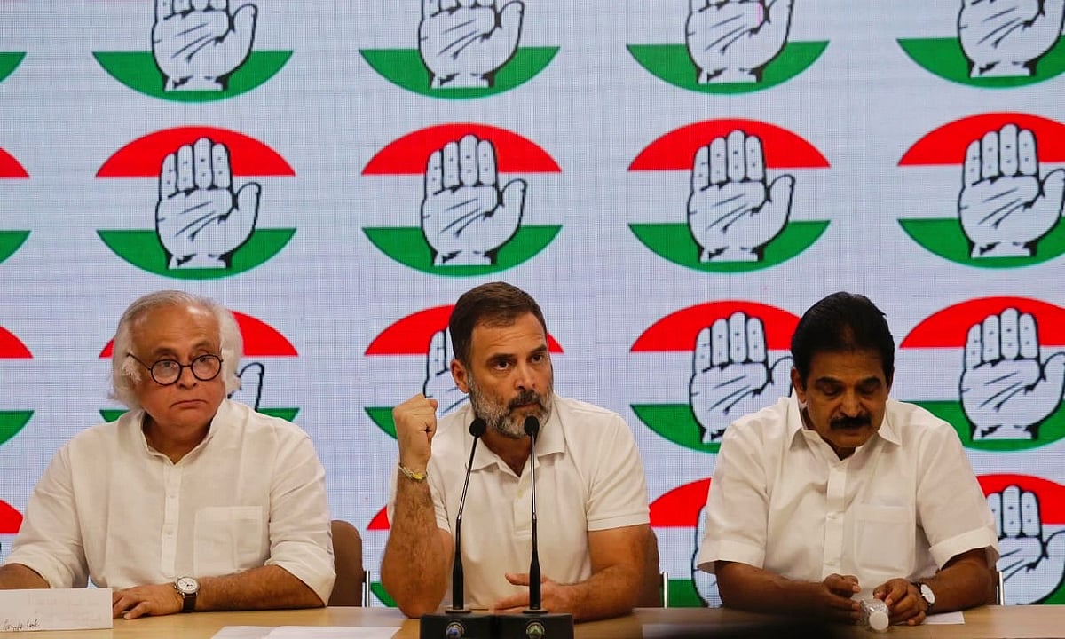 Snooping agencies deployed as soon as Adani is touched: Rahul Gandhi on ‘spy attack’ 