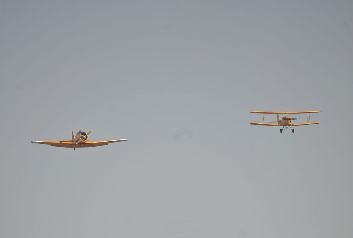 Photo Story: Prayagraj witnesses grand spectacle on 91st anniversary of Indian Air Force