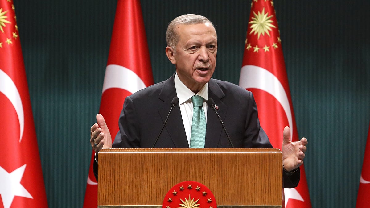 Erdogan cancels plans to visit Israel, refers to Hamas as 'liberators'