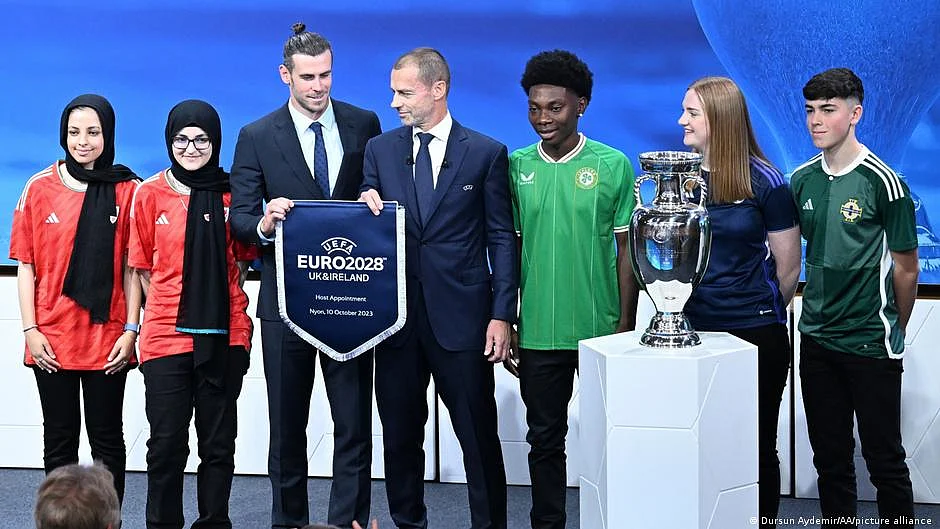 "Two islands working together": The United Kingdom and the Republic of Ireland will co-host Euro 2028 (photo: DW)