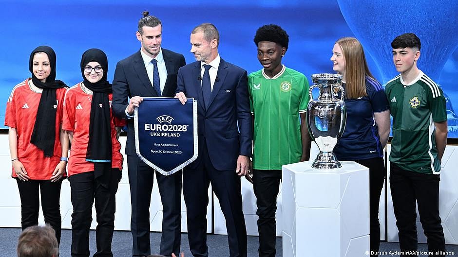 "Two islands working together": The United Kingdom and the Republic of Ireland will co-host Euro 2028 (photo: DW)