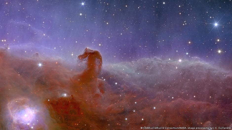 One of the first "razor sharp" images from the Euclid 'dark universe' telescope shows the Horsehead Nebula, a nursery of baby stars and infant planets (photo: ESA/Euclid/Euclid Consortium/NASA via DW)