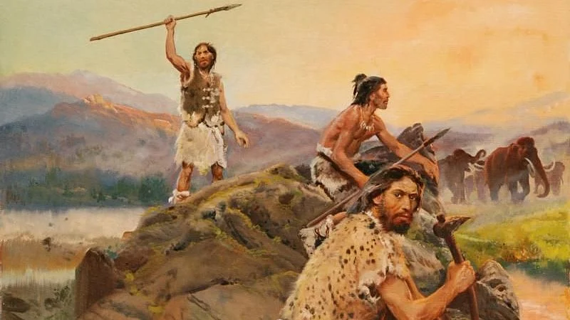 Representative image of prehistoric hunters (photo: Getty Images)