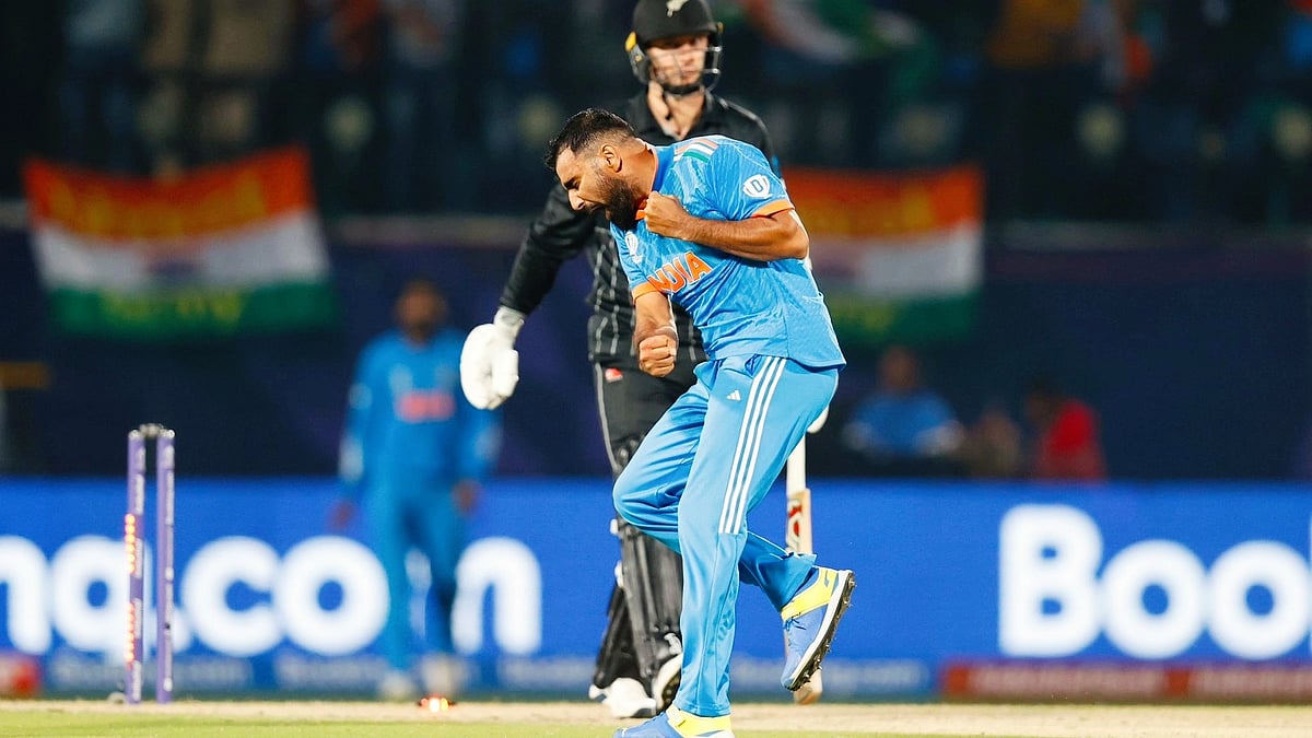 India's Mohammed Shami is the third-highest wicket-taker in World Cup history (photo: @MdShami11/X)