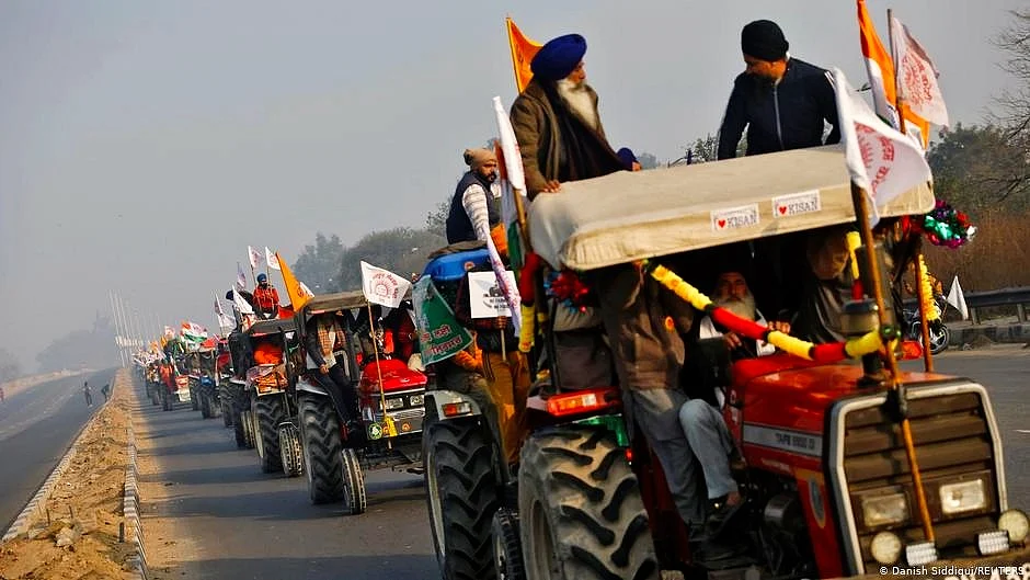 File photo of the farmers' agitation of 2020-21 (photo: National Herald archives)