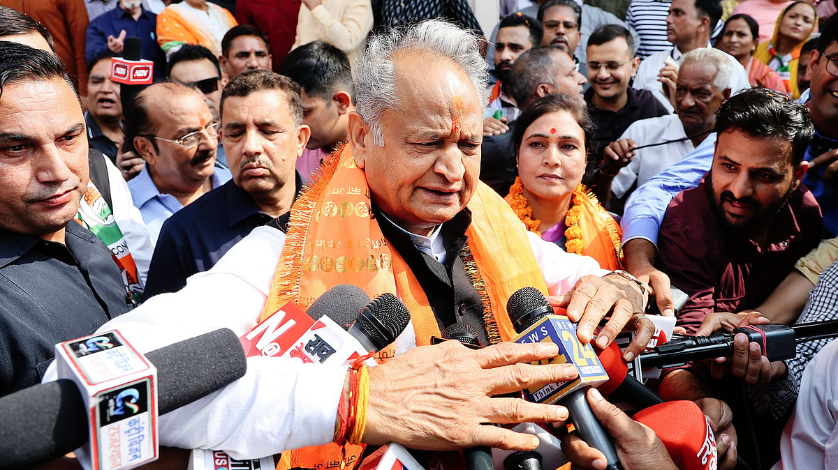 BJP govt cheating people of Rajasthan on Eastern Rajasthan Canal Project: Gehlot