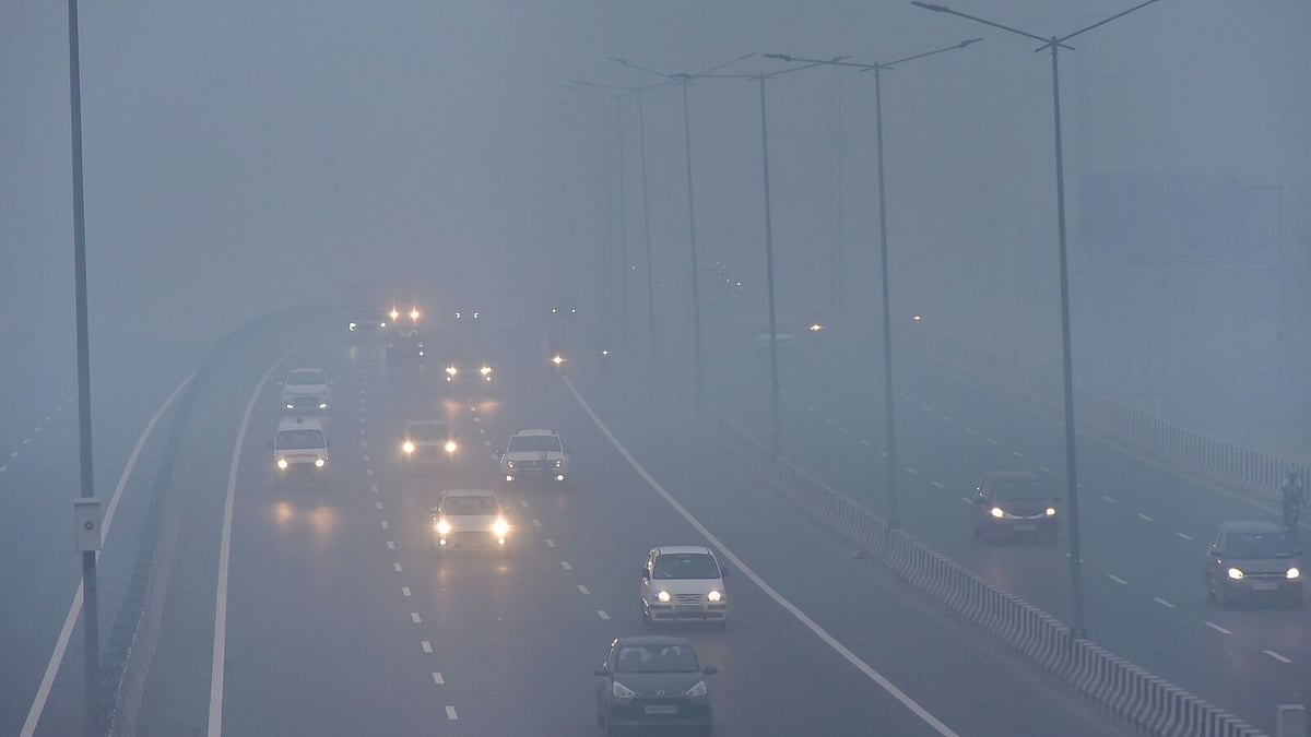 File photo of poor air quality in Delhi