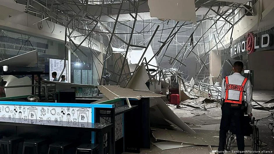 The 6.7-magnitude quake struck the Mindanao region on Friday afternoon 