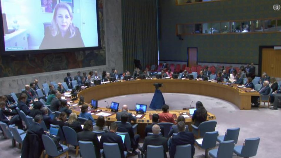 "I am haunted by what I saw and heard in Gaza" said UNICEF executive director Catherine Russell (screen grab from unicef.org)