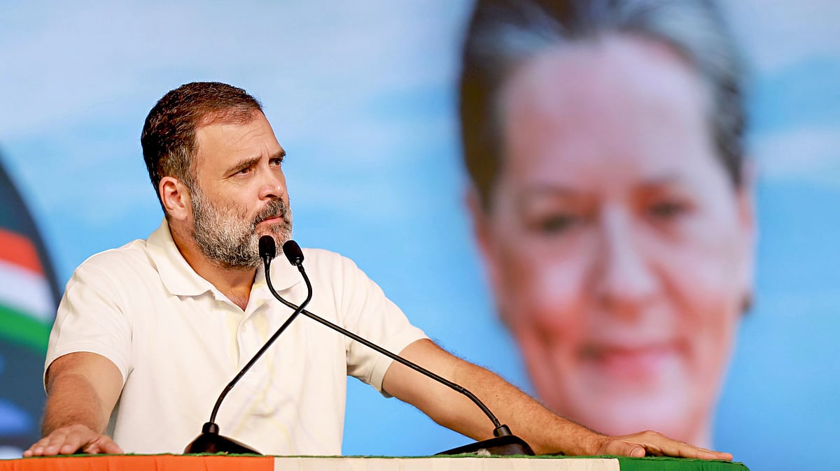 Congress leader Rahul Gandhi said all Opposition leaders have ED and CBI cases against them (photo: National Herald archives)