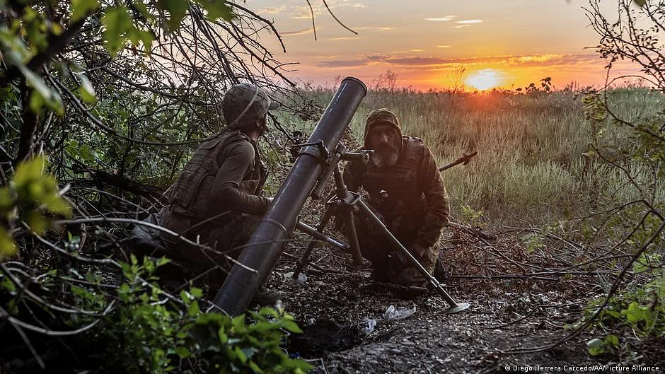 Ukrainian troops have made less progress than might have been hoped for against an entrenched enemy (photo: DW)