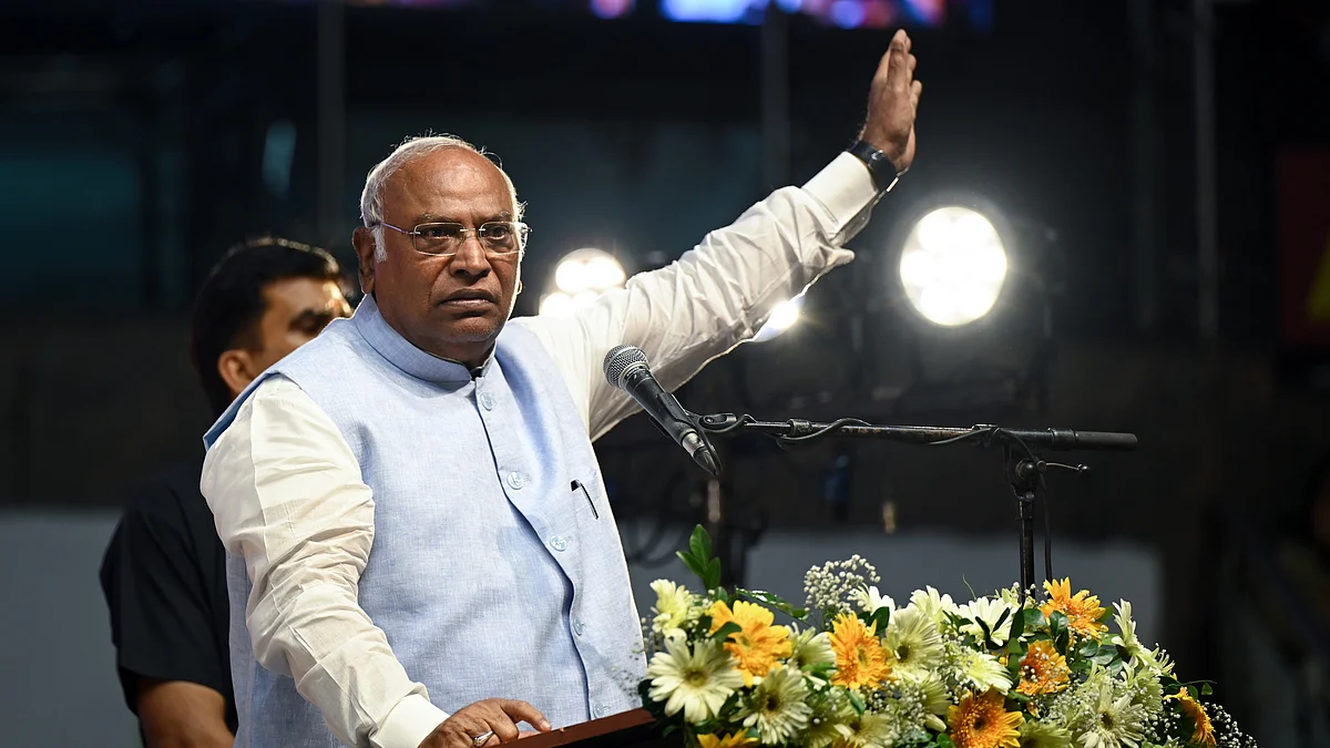 Congress president Mallikarjun Kharge (photo: Getty Images)