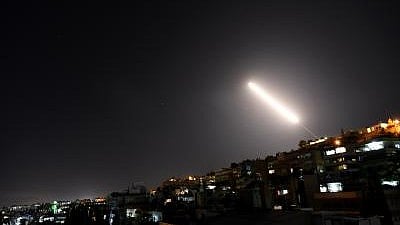 The Israeli army carried out an aerial attack from the direction of the Israel-occupied Golan Heights, targeting several points in the vicinity of Damascus (photo: IANS)