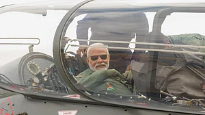 'Master of chunavi photo-ops': Congress takes swipe at PM Modi on Tejas sortie