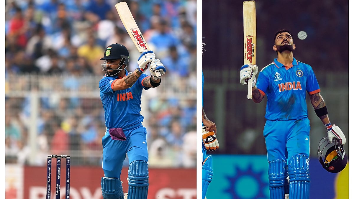 Virat Kohli gave a perfect birthday treat to his fans at the Eden on Sunday