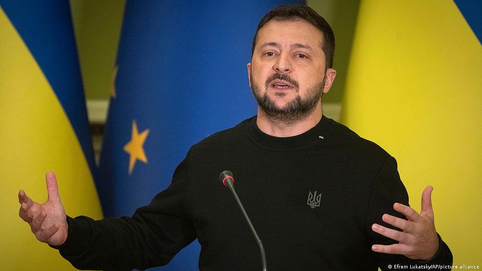 Ukraine's President Volodymyr Zelenskyy (file photo)