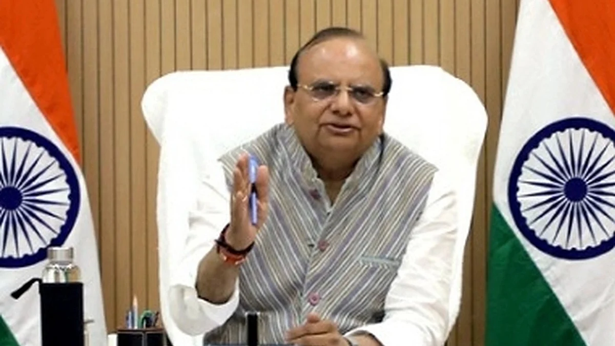 Delhi LG Vinai Kumar Saxena accuses AAP of influencing Supreme Court's Yamuna cleanup decision (photo: IANS)