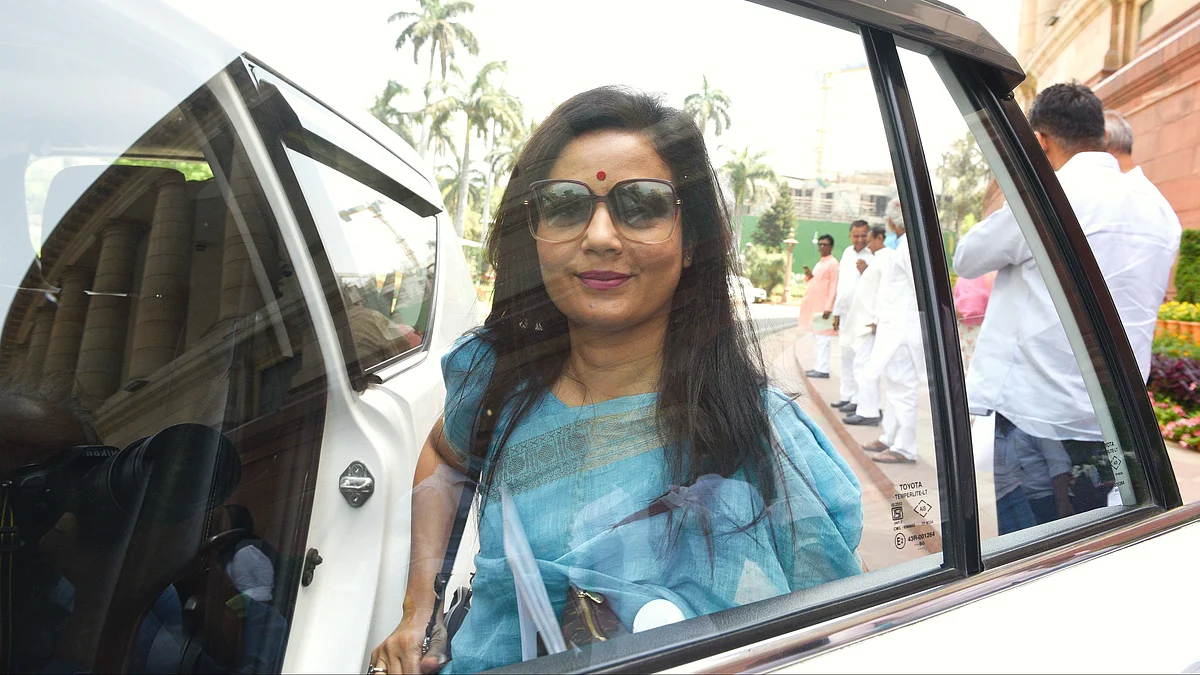 TMC MP Mahua Moitra has accused the BJP of destroying all of India's institutions (photo: Getty Images)