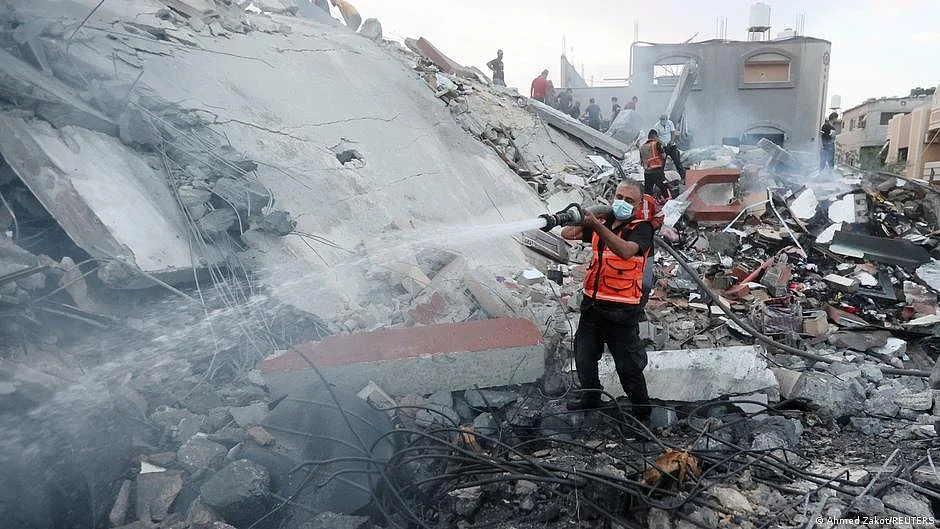 Israel has attacked targets in Gaza for almost a month (photo: DW)