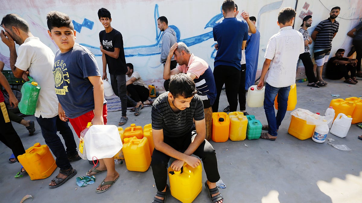 Israel allows first fuel truck into Gaza since breakout of war, but for UN use only