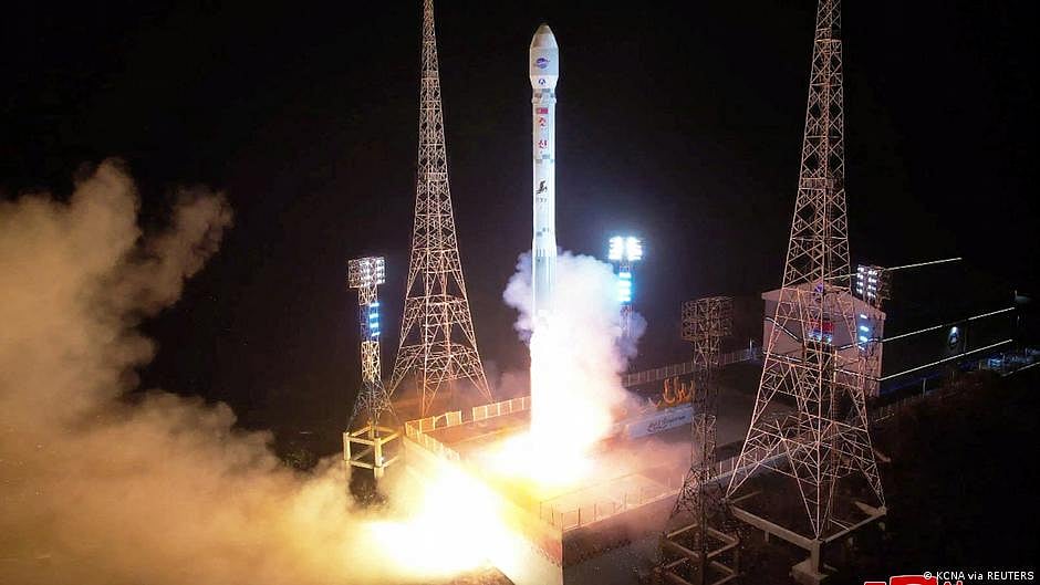 North Korea's use of ballistic missile technology for the launch was condemned by the UN (photo: DW)