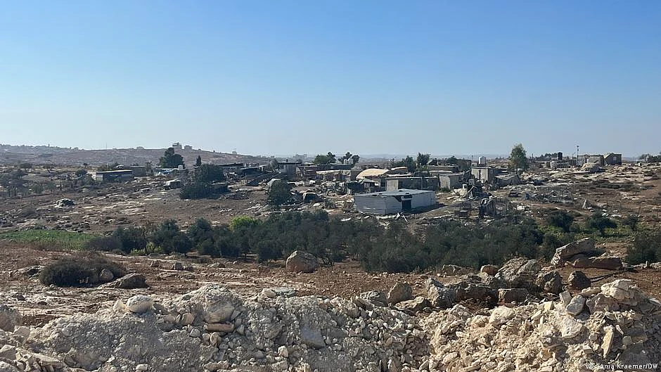 Khirbet Susyia is a Palestinian community in the South Hebron hills in the occupied West Bank. (photo: DW)