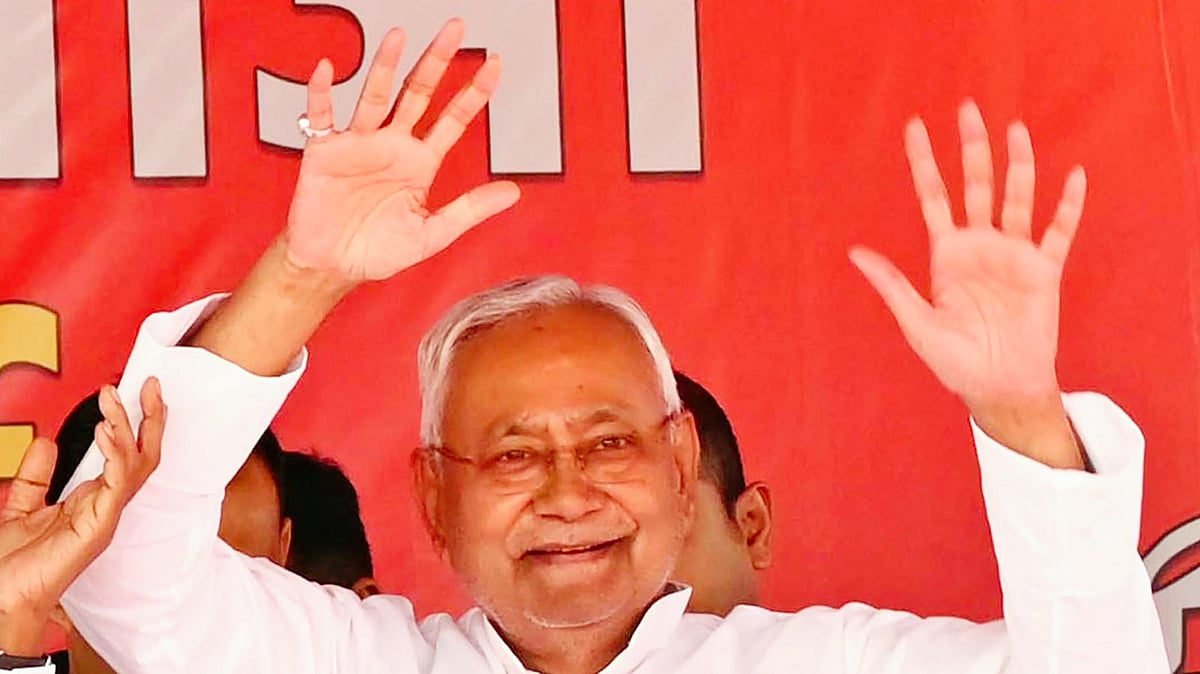 Bihar chief minister Nitish Kumar is under fire from the BJP for the way in which he phrased his views of a woman's role in birth control (photo: Getty Images)