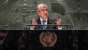 India abstains as UN adopts resolution on global sports promoting peace, tied to Paris 2024. (photo: IANS)