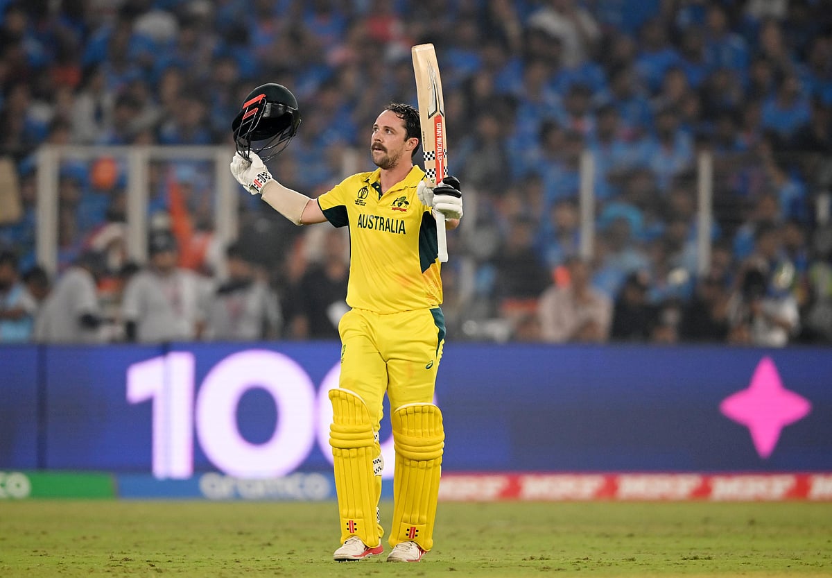 Travis head anchored the Australian innigs with 137 runs