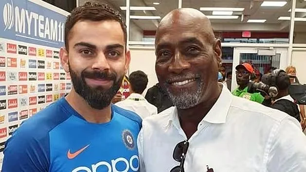 Sir Viv Richards applauds Virat Kohli's resurgence and high-class performances in ICC World Cup 2023 (photo: @BCCI/X)