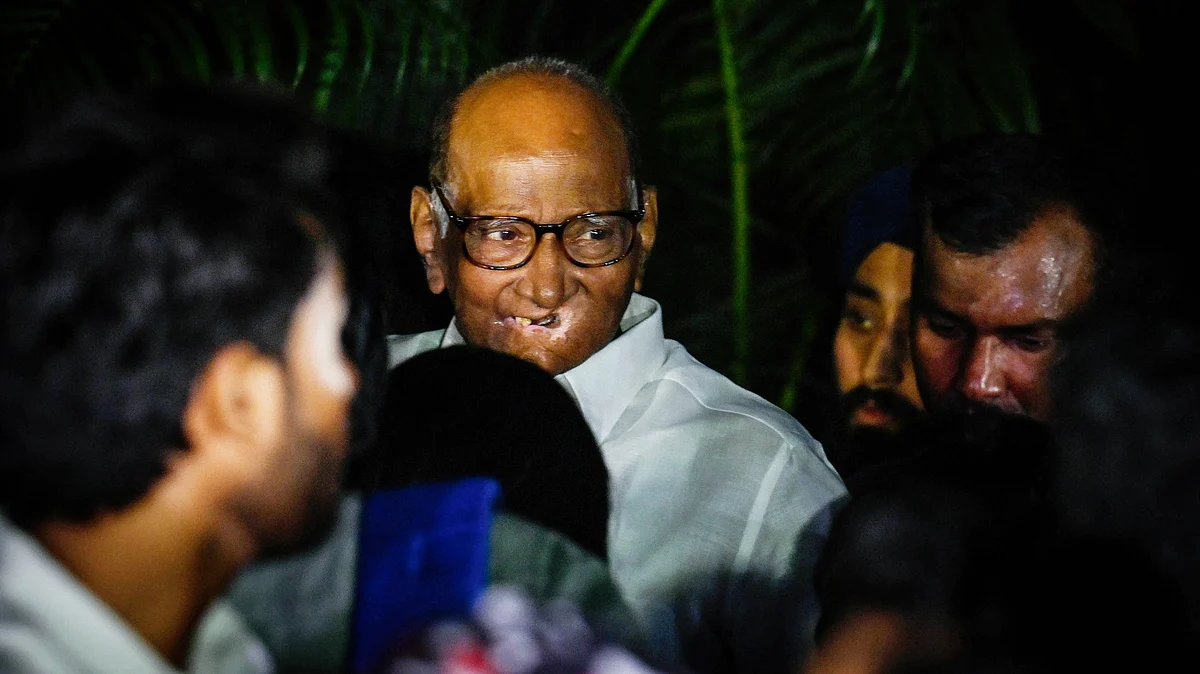 NCP president Sharad Pawar (photo: Getty Images)