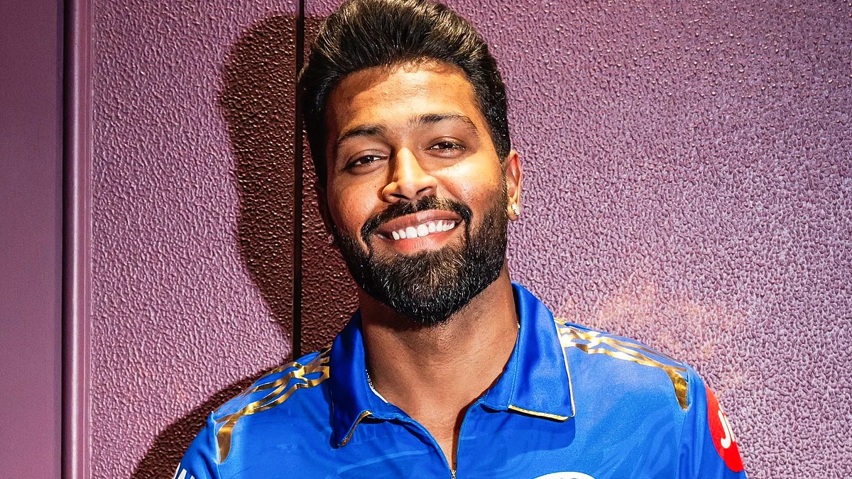Hardik Pandya came back to Mumbai Indians from the Gujarat Titans after much drama (photo: @hardikpandya7/ X) 