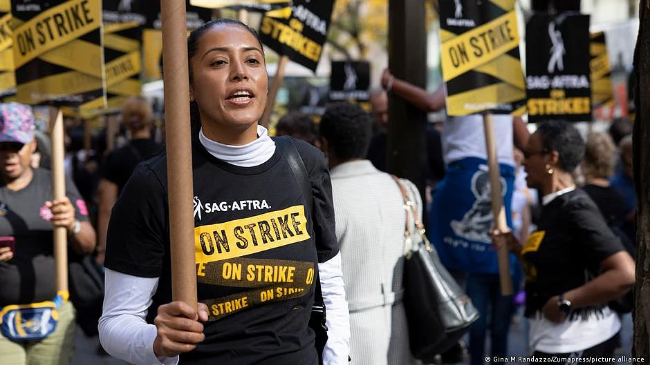 Hollywood actors were on strike for 118 days. (photo: DW)