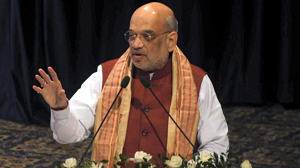 The MLAs seek Shah's (pictured) intervention to reinstate the suspended officers and restore CBSE affiliation to the schools.(photo: National Herald archives)