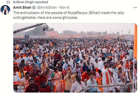 Screenshot from @NBirenSingh on X