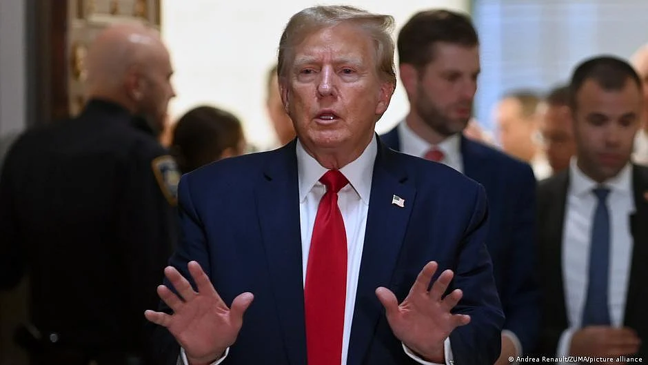 Former president of the United States Donald Trump was barred as a presidential candidate for the 2024 polls by the Supreme Court of Colorado in a historic ruling in December 2023 that invoked the 14th Amendment (photo: DW)